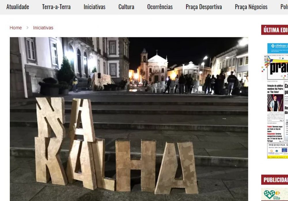 Praça Pública &#8211; Na Kalha trouxe arte para as ruas de Ovar